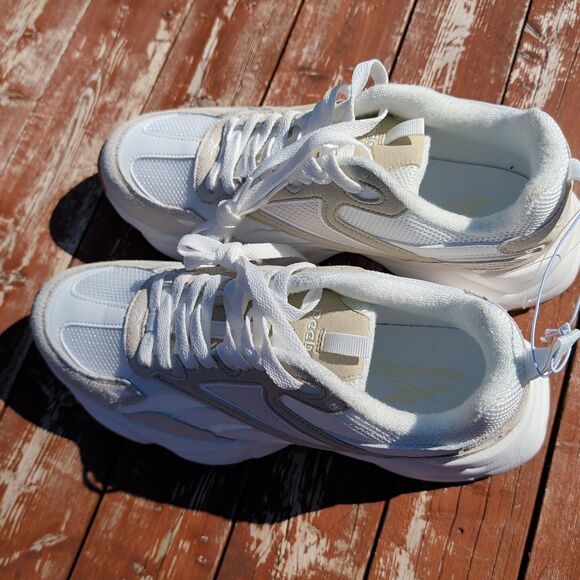 Reebok Mens Royal Charge AR30246M White Running Shoes Sneakers Size 10.5 Chunky - Picture 9 of 9